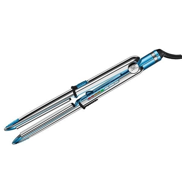 BABYLISS PRO Nano Titanium Optima 3000 Stainless Steel Straightening 1.25" Flat Iron with Plates